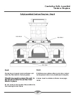 Предварительный просмотр 18 страницы CAMBRIDGE Fully Assembled Outdoor Fireplace Instruction Manual
