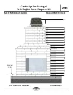Preview for 2 page of CAMBRIDGE Olde English Paver Outdoor Fireplace Kit Instruction Manual