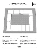 Preview for 15 page of CAMBRIDGE Olde English Paver Outdoor Fireplace Kit Instruction Manual