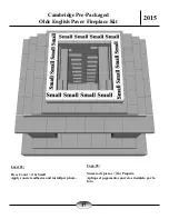 Preview for 37 page of CAMBRIDGE Olde English Paver Outdoor Fireplace Kit Instruction Manual