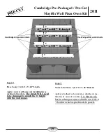 Предварительный просмотр 18 страницы CAMBRIDGE Pre-Cut Instruction Manual