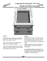 Preview for 29 page of CAMBRIDGE Pre-Cut Instruction Manual