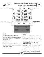 Предварительный просмотр 31 страницы CAMBRIDGE Pre-Cut Instruction Manual