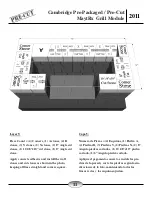 Предварительный просмотр 12 страницы CAMBRIDGE Pre-Packaged 2011 Instruction Manual