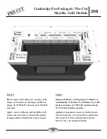 Предварительный просмотр 15 страницы CAMBRIDGE Pre-Packaged 2011 Instruction Manual