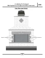 Preview for 3 page of CAMBRIDGE Pre-Packaged Olde English Paver Fireplace Kit Deluxe Surround Instruction Manual