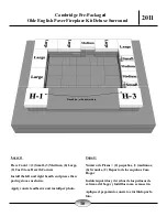 Preview for 17 page of CAMBRIDGE Pre-Packaged Olde English Paver Fireplace Kit Deluxe Surround Instruction Manual