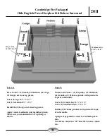 Preview for 22 page of CAMBRIDGE Pre-Packaged Olde English Paver Fireplace Kit Deluxe Surround Instruction Manual