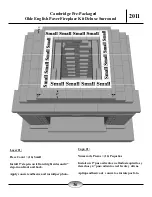 Preview for 37 page of CAMBRIDGE Pre-Packaged Olde English Paver Fireplace Kit Deluxe Surround Instruction Manual