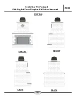 Preview for 52 page of CAMBRIDGE Pre-Packaged Olde English Paver Fireplace Kit Deluxe Surround Instruction Manual