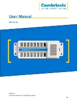 CAMBRIONIX 200421 User Manual preview