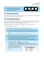 Предварительный просмотр 6 страницы CAMBRIONIX EtherSync User Manual