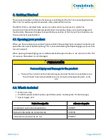 Предварительный просмотр 9 страницы CAMBRIONIX MC14-2,4 A User Manual