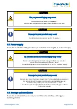 Preview for 7 page of CAMBRIONIX MultiCharger14-2.4A User Manual