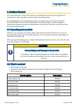 Preview for 9 page of CAMBRIONIX MultiCharger14-2.4A User Manual