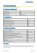 Preview for 13 page of CAMBRIONIX MultiCharger14-2.4A User Manual