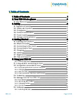 Preview for 2 page of CAMBRIONIX PDS-C04 User Manual