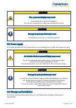 Preview for 7 page of CAMBRIONIX PowerPad15s User Manual