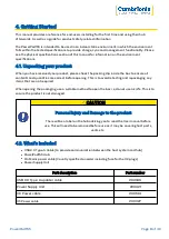 Preview for 9 page of CAMBRIONIX PowerPad15s User Manual