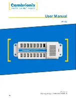 CAMBRIONIX PP15C User Manual preview