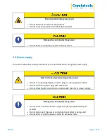 Предварительный просмотр 6 страницы CAMBRIONIX TS3-16 User Manual