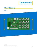 Preview for 1 page of CAMBRIONIX U16S User Manual