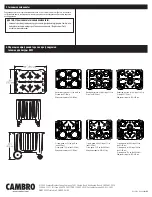 Preview for 16 page of Cambro ADCS Owner'S Manual