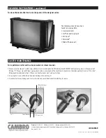 Preview for 2 page of Cambro CAMBAR BAR730110 Care And Maintenance