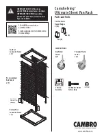 Preview for 2 page of Cambro Camshelving Assembly Manual