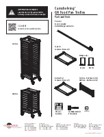 Preview for 2 page of Cambro Camshelving Quick Start Manual