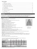 Preview for 2 page of Cambro PRO CART ULTRA Owner'S Manual