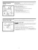 Preview for 13 page of Camco 24" Use And Care Manual