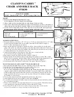 Camco CLAMP-N-CARRY Series Quick Start Manual предпросмотр