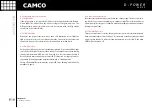 Предварительный просмотр 20 страницы Camco D-POWER 2 User Manual