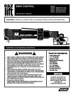 Camco eaz lift 48380 Installation And Operating Instructions preview