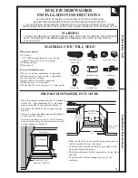 Предварительный просмотр 15 страницы Camco GSD5211 Use And Care Manual