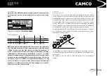 Предварительный просмотр 20 страницы Camco VORTEX 3 QUADRO User Manual