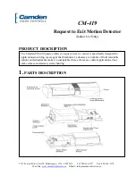 CAMDEN CM-419 Installation Manual preview