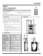 CAMDEN CM-SRX2 Installation Instructions предпросмотр