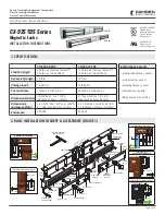 Preview for 1 page of CAMDEN CX-92S TDS Series Installation Instructions