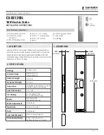 CAMDEN CX-ED1259L Installation Instructions Manual preview