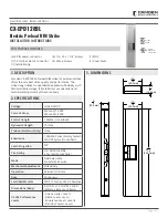 CAMDEN CX-EPD1289L Installation Instructions Manual preview