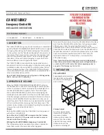 CAMDEN CX-WEC Series Installation Instructions preview