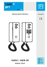 Предварительный просмотр 1 страницы CAME BPT 60240050 User Manual