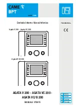 Предварительный просмотр 1 страницы CAME BPT 62100350 User Manual