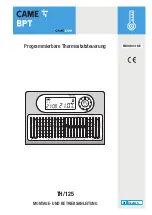 Предварительный просмотр 61 страницы CAME BPT 69406700 Installation And Use Manual