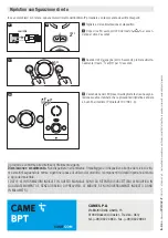 Предварительный просмотр 12 страницы CAME BPT PEC IP Installation And Setting Manual