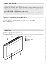 Предварительный просмотр 2 страницы CAME BPT XTS 7 BK WIFI User Manual