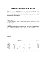 CAME-TV Crystal-V Manual preview