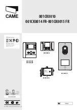 Preview for 33 page of CAME 001CK0010 Manual